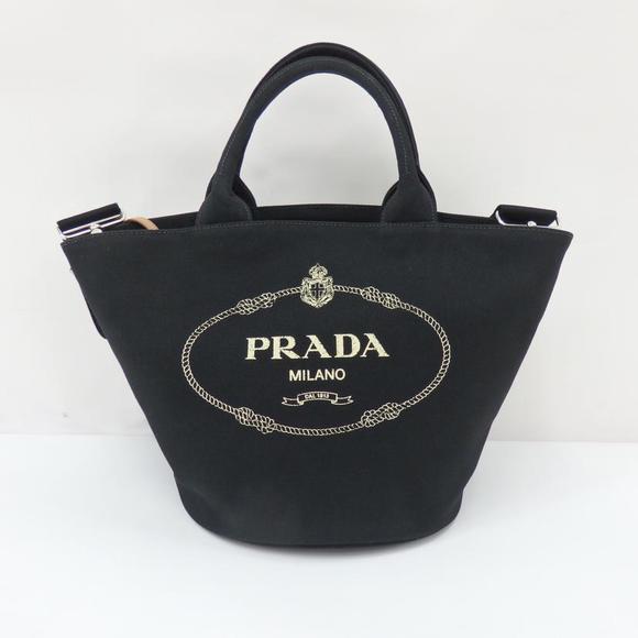 Prada Kapana Black Shoulder 2WAY Bag - Picture 1 of 8